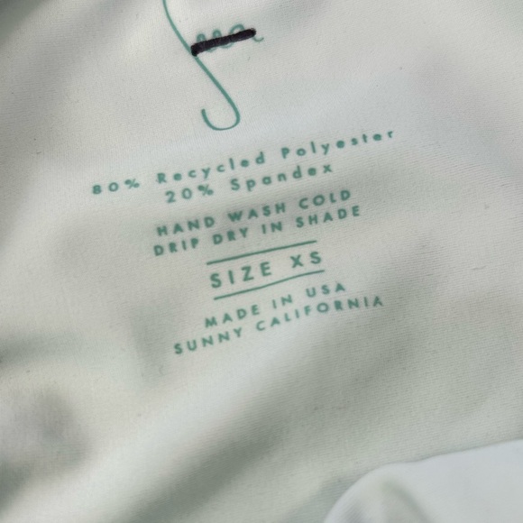 NWT Seea Vega Bikini Top Black Ice X-Small - Picture 7 of 7